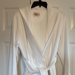 UGG Women's Cream Plush Robe